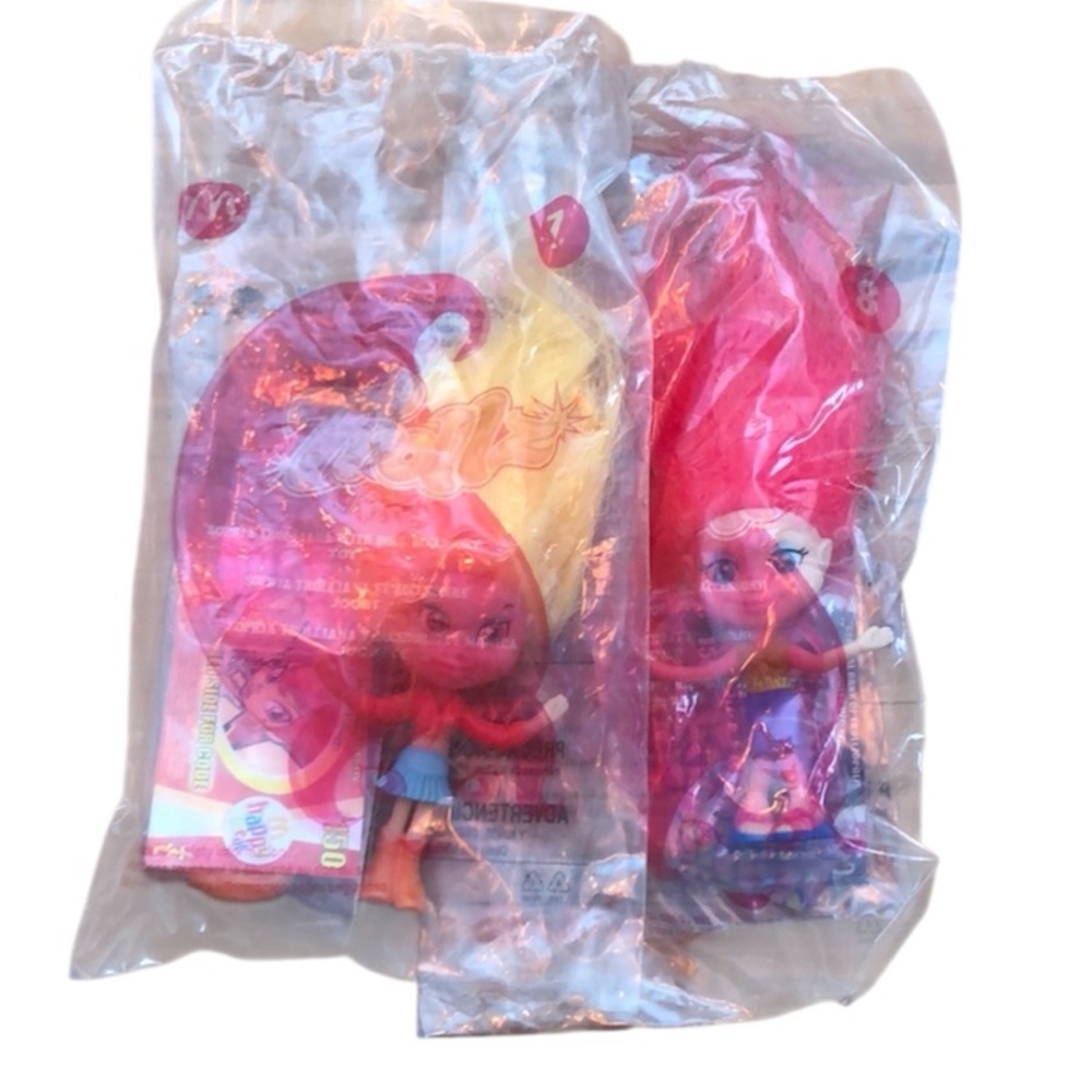 Trollz McDonald’s happy meal toy Marley Sabrina Hannah